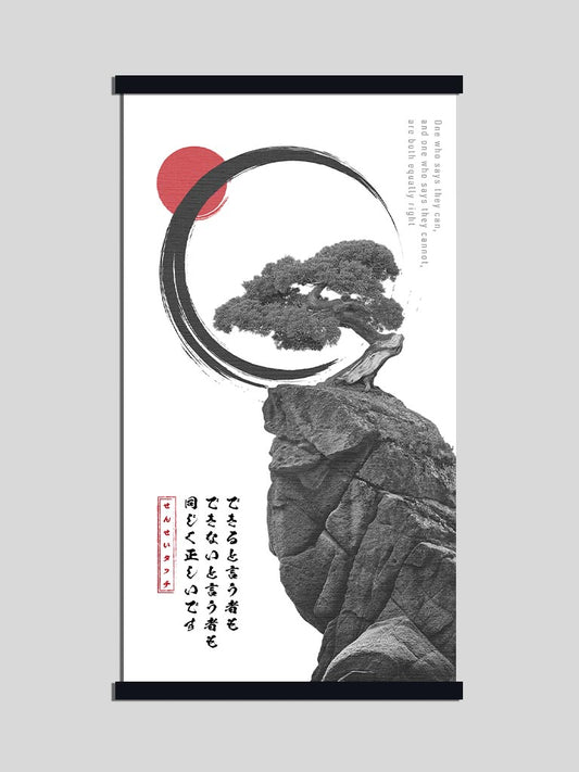 One who says they can and one who says they cannot are both equally right - Wall-Scroll