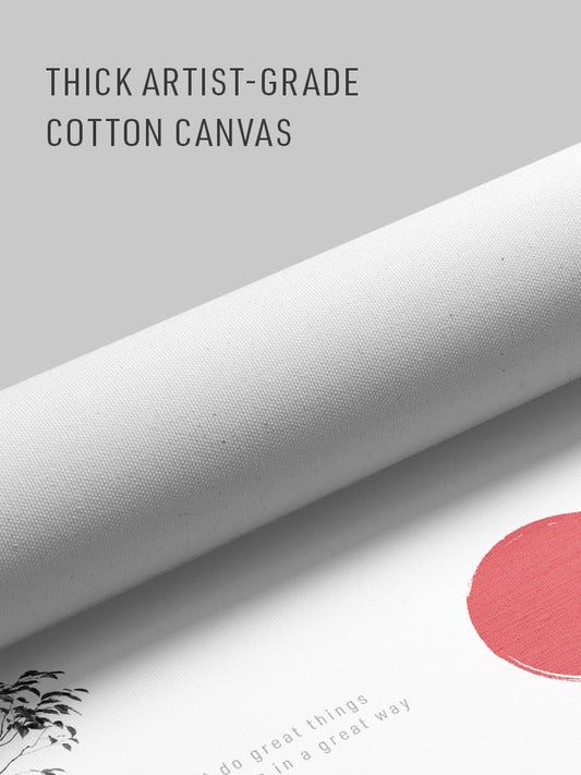 If you can't do great things, do small things in a great way - Wall-Scroll