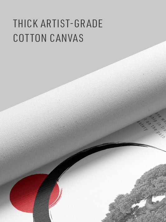 Custom Japanese Wall Scroll - Bonsai Design