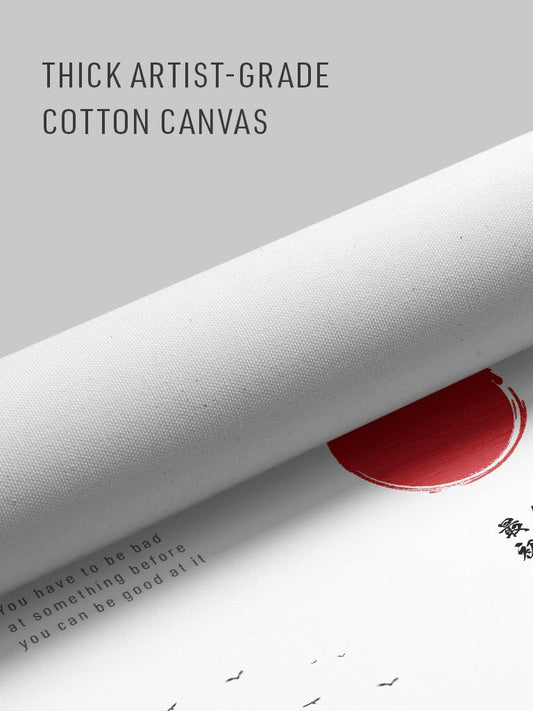 Custom Japanese Wall Scroll - Forest Design