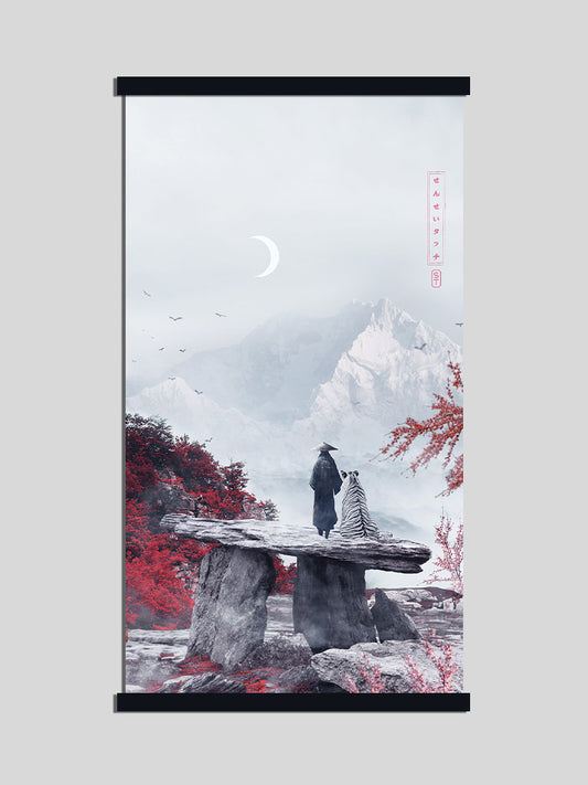 Crimson Haze - Wall Scroll