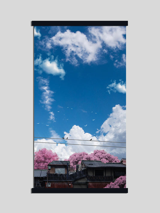 The Market - Wall Scroll