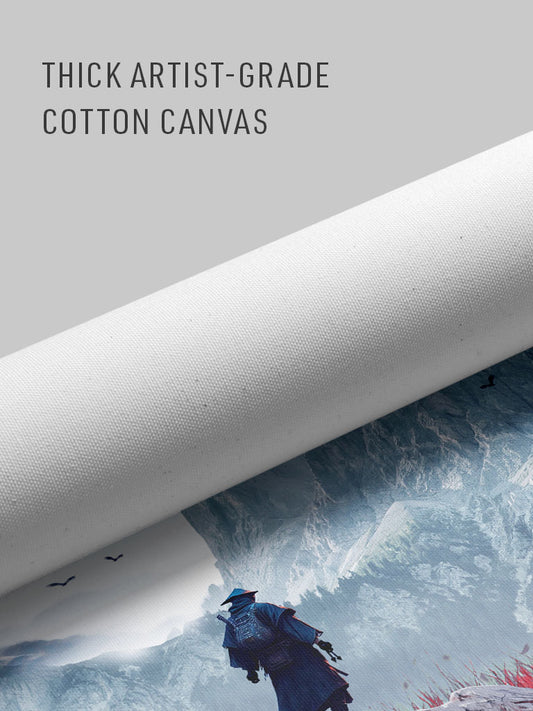 Ronin's Stance - Wall Scroll