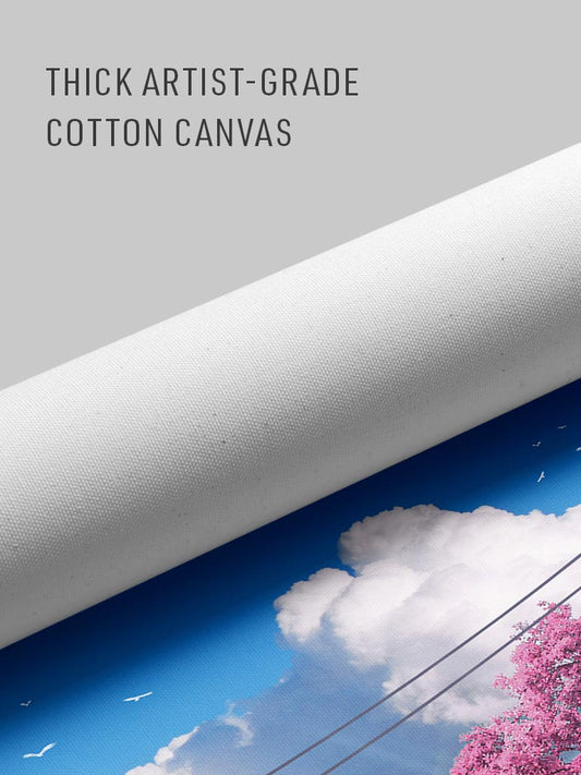 Market Whispers - Wall Scroll