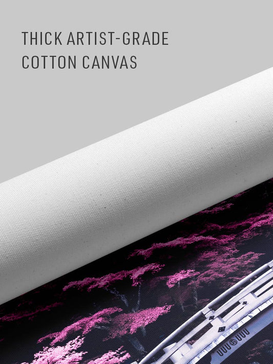 Sakura Silver Bridge - Wall Scroll