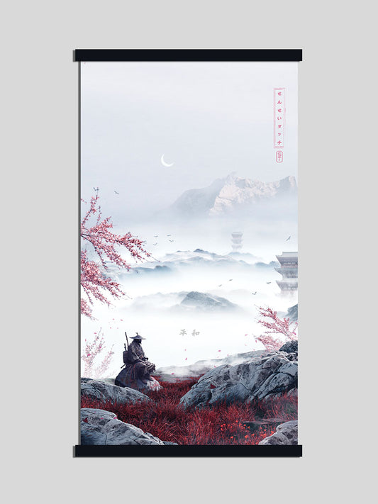 Serene Reflections - Wall Scroll
