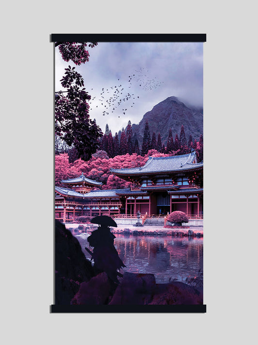 Undiscovered Oasis - Wall Scroll