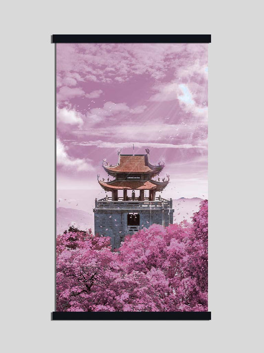 Blossom Den - Wall Scroll