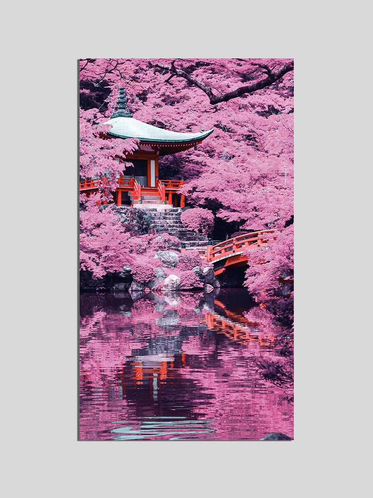 Ikigai Long Wall Scroll - Kakemono